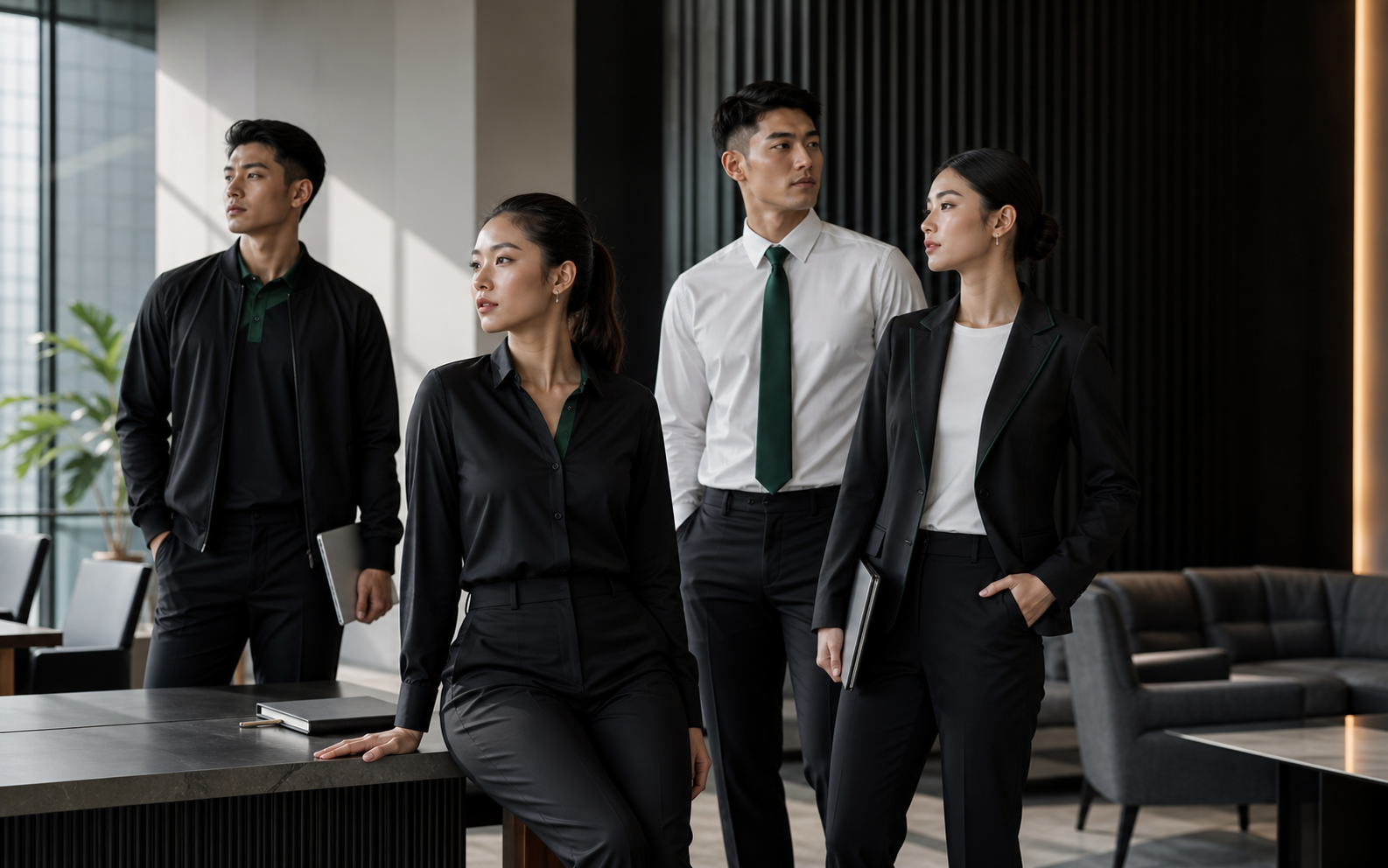 Corporate customized apparel and executive uniforms